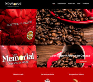 Ejemplo de Tienda Virtual de Productos de Café