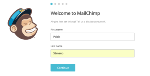 Bienvenido a MailChimp