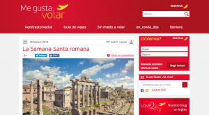 Inbound travel marketing - iberia